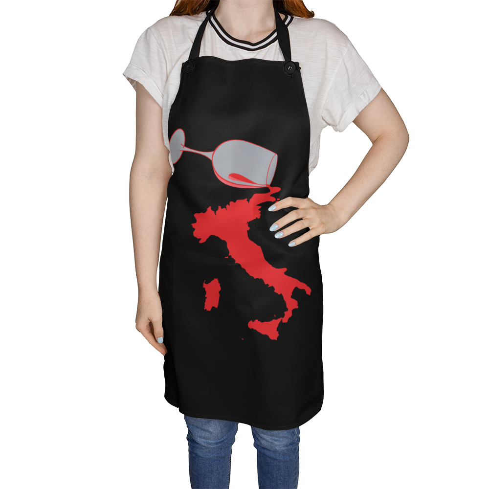 Spilled Wine Apron - Italy Boots-inspired for Men and Women