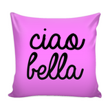 Ciao Bella Decorative Throw Pillow Set (Pillow Cover and Insert)