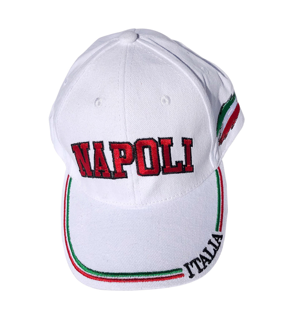 Napoli White Baseball Cap – I Love Italy P.S