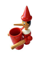 Pinocchio Desktop Pencil Holder – SALE - Kid Gifts Cute Wooden Pinocchio for Children
