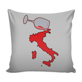 Spilled Wine Decorative Throw Pillow Set (Pillow Cover and Insert)
