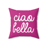 Ciao Bella Pillow Cover with Insert - Pink