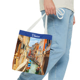 Venice III Canal Photo Tote Bag - Travel Souvenir AOP Tote