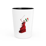 Italian Woman Warrior - Shot Glass