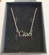 Ciao Italian Necklace - SALE