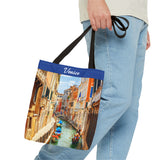 Venice III Canal Photo Tote Bag - Travel Souvenir AOP Tote