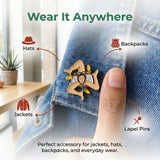 Sicilian Flag Lapel Pin