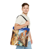 Venice III Canal Photo Tote Bag - Travel Souvenir AOP Tote