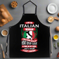 Italian Woman Apron – Bold, Fiery, and Unapologetically Authentic