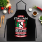 Italian Woman Apron – Bold, Fiery, and Unapologetically Authentic