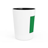 Italian Flag Shot Glass