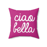 Ciao Bella Pillow Cover with Insert - Pink