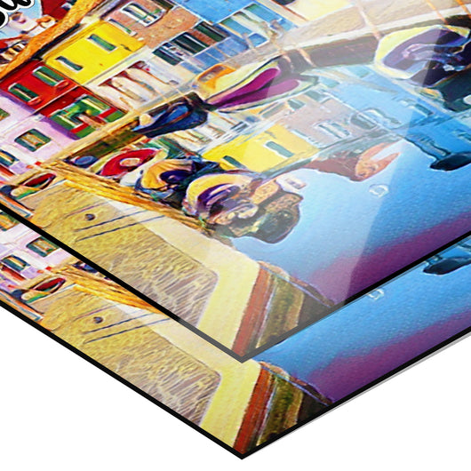 Burano Italy Art Poster Painting 16