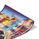 Burano Italy Art Poster Painting 8" x 12"