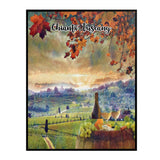 Chianti Tuscany Italy Art Poster Painting 11" x 14"