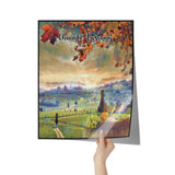 Chianti Tuscany Italy Art Poster Painting 16" x 20"