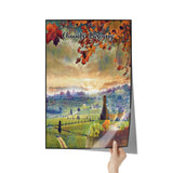 Chianti Tuscany Italy Art Poster Painting 20" x 30"