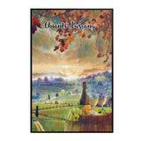 Chianti Tuscany Italy Art Poster Painting 8" x 12"