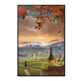 Chianti Tuscany Poster 12" x 18"