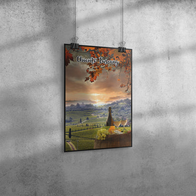 Chianti Tuscany Poster 8