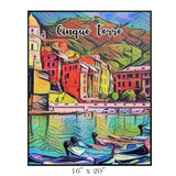 Cinque Terre Italy Art Poster