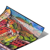 Cinque Terre Italy Art Poster Painting 20" x 30"