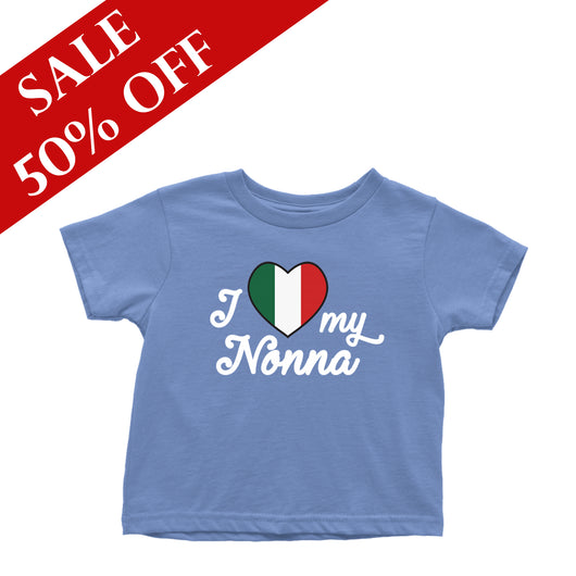 I Love My Nonna Toddler Shirt in Baby Blue Size 3T - SALE