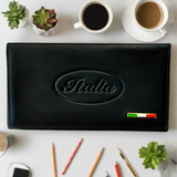 Leather Italia Checkbook Cover - SALE (75% OFF)