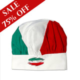 Italian Multi-color Chef's Cap - SALE (75% OFF)