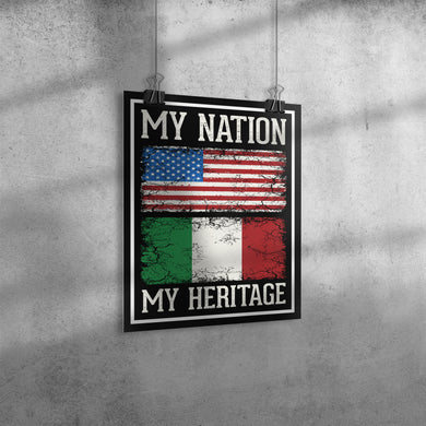 Italian My Nation My Heritage Poster 11