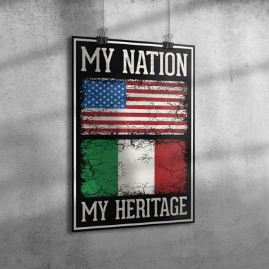 Italian My Nation My Heritage Poster 12
