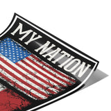 Italian My Nation My Heritage Poster 12" x 18"