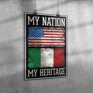 Italian My Nation My Heritage Poster 20