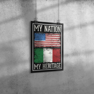 Italian My Nation My Heritage Poster 8