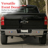 USA Flag Reflector - American Flag Safety Reflector for Car, Bike, Bicycle, & Helmet