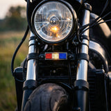 USA Flag Reflector - American Flag Safety Reflector for Car, Bike, Bicycle, & Helmet