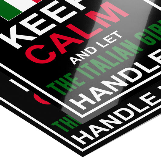 Let The Italian Girl Handle It Poster 11