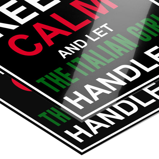 Let The Italian Girl Handle It Poster 12