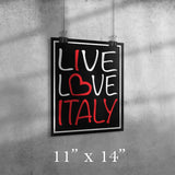 Live Love Italy Poster