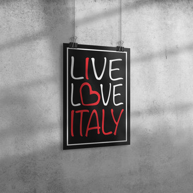 Live Love Italy Poster 8