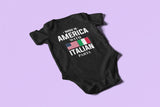 Made in America with Italian Parts Baby Onesie