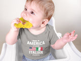 Made in America with Italian Parts Baby Onesie