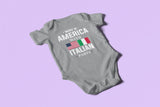 Made in America with Italian Parts Baby Onesie