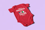 Made in America with Italian Parts Baby Onesie