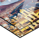 Napoli Italy Art Poster Painting 8" x 12"