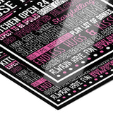 Nonna's House Rules Poster 11" x 14"