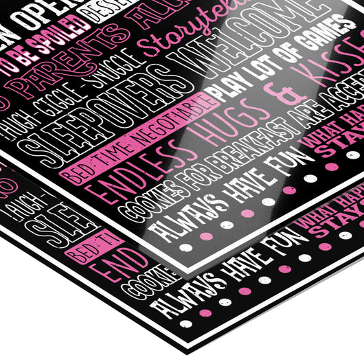 Nonna's House Rules Poster 12