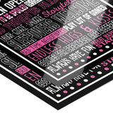 Nonna's House Rules Poster 8" x 12"