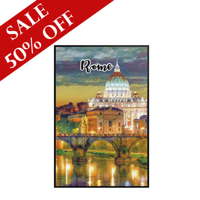 Rome Italy Art Poster - SALE