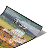 Rome Italy Art Poster Painting 11" x 14"